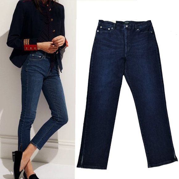Ralph Lauren Denim - Ralph Lauren Regal Straight High Rise Ankle Jeans